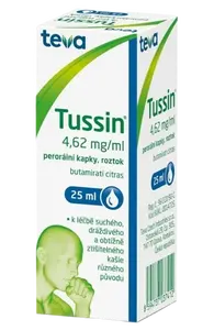 TUSSIN Kapky, roztok 4.62mg/ml, 25 ml