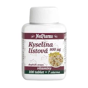 MEDPHARMA Kyselina listová 800 μg 107 tablet