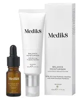MEDIK8 Balance Moisturiser & Glycolic Acid Activator - Matující krém pro prevenci akné 50 ml + 10 ml 2 ks