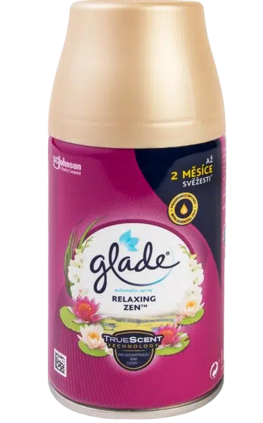 GLADE Relaxing Zen, Automatický osvěžovač vzduchu - náhradní náplň 269 ml
