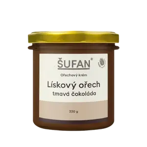 ŠUFAN Lískový ořech s tmavou čokoládou 330 g