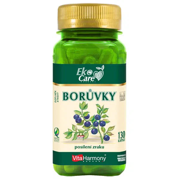 VITAHARMONY VE Borůvkový extrakt 40 mg 130 kapslí
