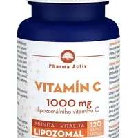 PHARMA ACTIV Lipozomal Vitamín C 1000 mg 120 kapslí