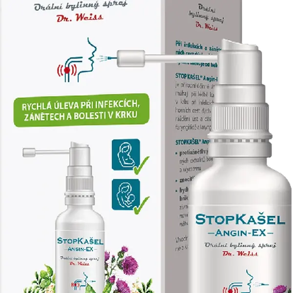 DR.WEISS StopKašel ANGIN-EX sprej 30 ml