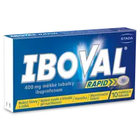 IBOVAL Rapid 400mg 10 měkkých tobolek