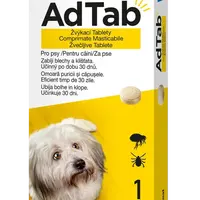 ADTAB 112mg Žvýkací tableta pro psy 2,5 – 5,5kg