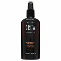 American Crew Medium Hold Spray Gel gel ve spreji pro střední fixaci 250 ml