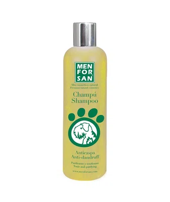 Menforsan přírodní šampon proti lupům s citronem pro psy, 300 ml