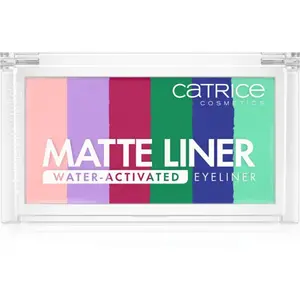 Catrice Matte Liner Water-Activated Eyeliner paletka vodou aktivovatelných očních linek 8.5 g