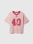 GAP Dívčí Dětské oversize tričko Gap & Disney 712711-01 Velikost: M