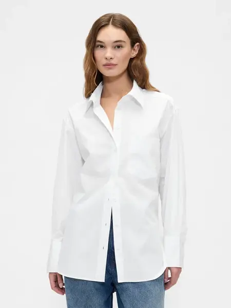 GAP Dámská Oversize popelínová košile Big Shirt 799379-00 Velikost: M