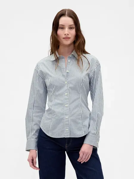 GAP Dámská Popelínová košile Classic Shirt 817490-01 Velikost: L