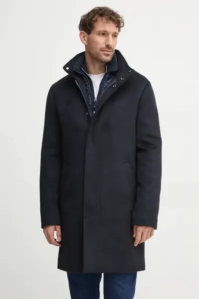 Kabát s prímesou vlny Guess URBAN