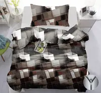 Bavlnené obliečky VAREON hnedosivej Rozmer obliečky: 70 x 90 cm | 140 x 200 cm