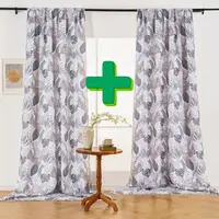 Dizajnové závesy ALOFA 140x270 cm (2 ks), vzorované