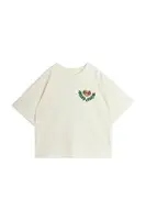 Dětské bavlněné tričko Mini Rodini E.T. bílá barva, s aplikací, 25820102