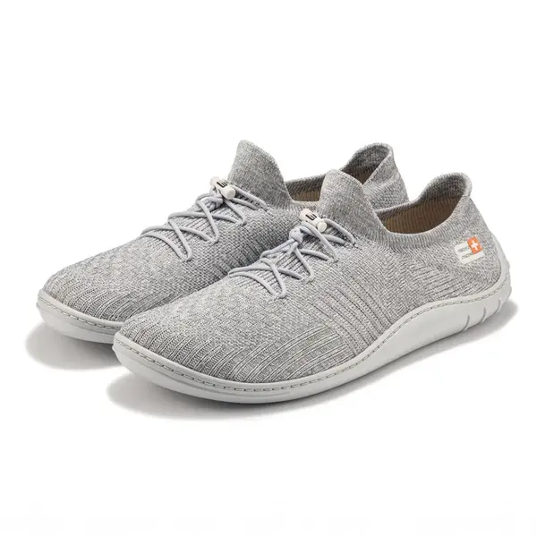 Pánské barefoot boty Brubeck Merino Light Grey 44