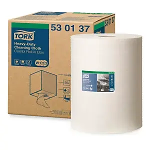 Odolné čistící utěrky TORK, bílé, 280 útržků