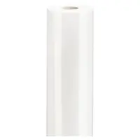 Lesklý dárkový balicí papír, šířka 70cm, délka 25m, bílý