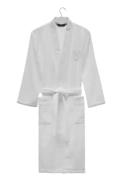 Pánský župan PALATINE S Bílá