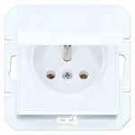 Zásuvka vodotesná Medium, biela