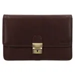 Pánské kožené etue Lagen Probus - tmavě hnědá