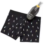 CELIO XMIBOCHEER Pánské boxerky v dárkovém balení, černá, velikost