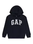 GAP Mikina 'HERITAGE'  námornícka modrá / sivá melírovaná