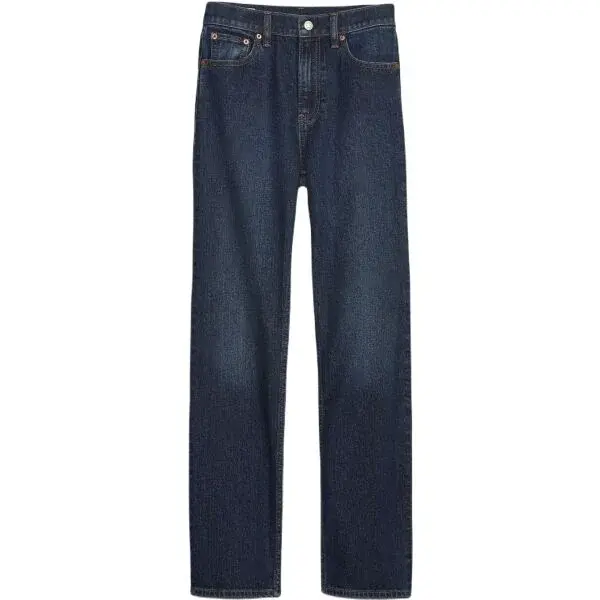 GAP 90S STRAIGHT Dámske džínsy, tmavo modrá, veľkosť