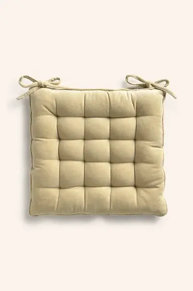 Bavlněný polštář na židli Calma House 40 x 40 x 4 cm