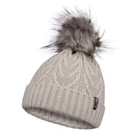 FLLÖS LOTTA Zimní čepice, béžová, velikost