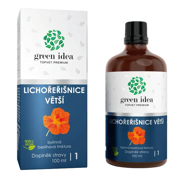 Green idea Lichořeřišnice bezlihový extrakt 100 ml