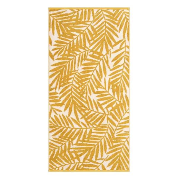 Cawoe RUČNÍK, 50/100 cm, přírodní barvy, barvy zlata, lesní zelená