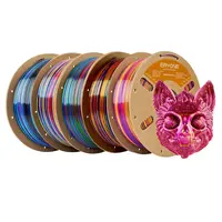 5kg ERYONE Silk Twist Rainbow PLA Filament - 1kg Inferno/ Obsidian/ Psychedelic/ Vortex/ RedGoldBlue