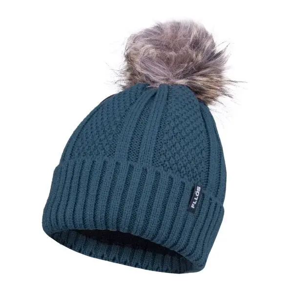 FLLÖS JOSSI Zimní čepice, modrá, velikost