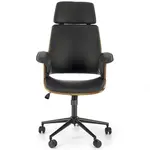 Otáčecí křeslo Weber ořech/černá