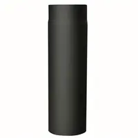 Roura kouřová 200 mm/50 cm, silnostěnné 1,5 mm, černá MA654471