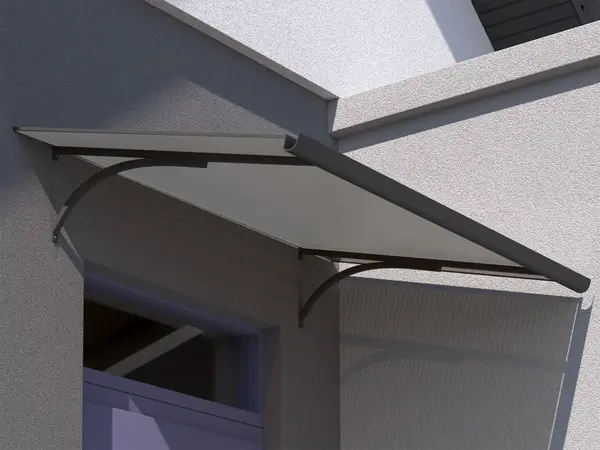 Vchodová stříška T-160, šedá/bronz TE8250824