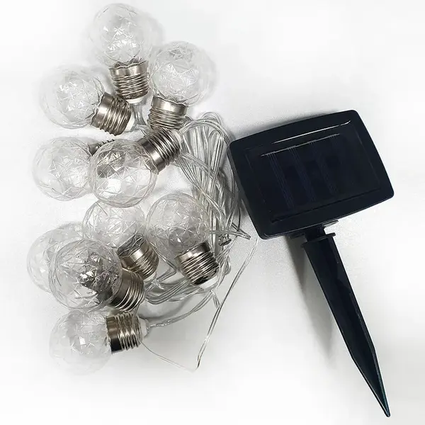 Dekorativní 10x LED venkovní solární řetěz 2m IP44 Trixline