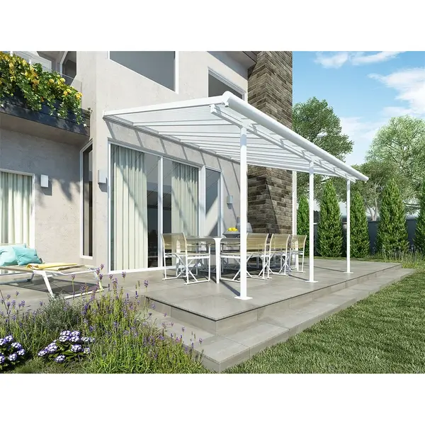 Hliníková pergola PALRAM Sierra 4200 bílá 3 x 4,25 GD702640