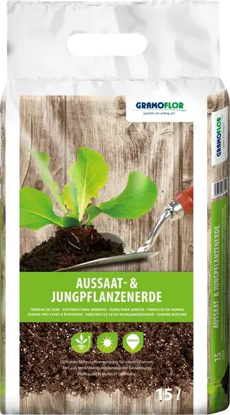 Substrát pro výsev a řízkování s perlitem GRAMOFLOR 15 l GR1081-20900015