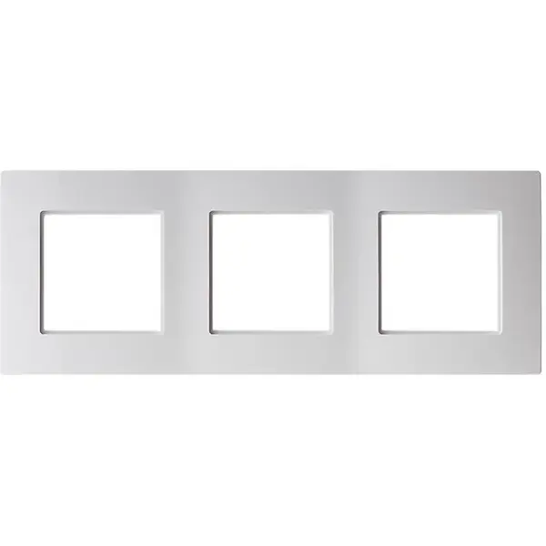 Trojitý rámeček Rosa r-3q bílý