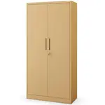 Kovová Kancelářská Skříň Dawid béžová