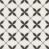 Dlažba Clover Black Pattern 29,8/29,8