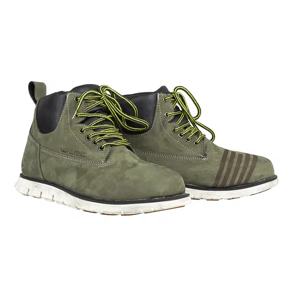 Moto boty W-TEC Exetero Olive olivově zelená 41
