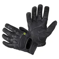 Kožené moto rukavice W-TEC Cherton černá XXL