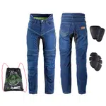 Pánské moto jeansy W-TEC Biterillo modrá M