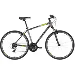Pánské crossové kolo KELLYS CLIFF 30 28" 7.0 M (19", 165-180 cm) Grey
