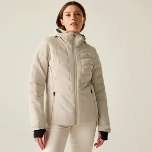 Dámská zimní lyžařská bunda dare2b gliding béžová 44