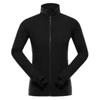 Dámská rychleschnoucí mikina s prostretch alpine pro querta 2 černá l